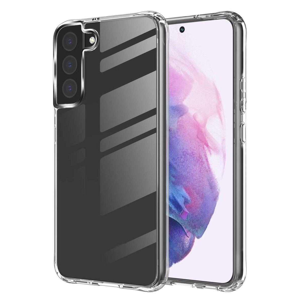 A05s, Hülle Galaxy TPU robust, Transparent dünn Backcover, Silikon Samsung, WIGENTO