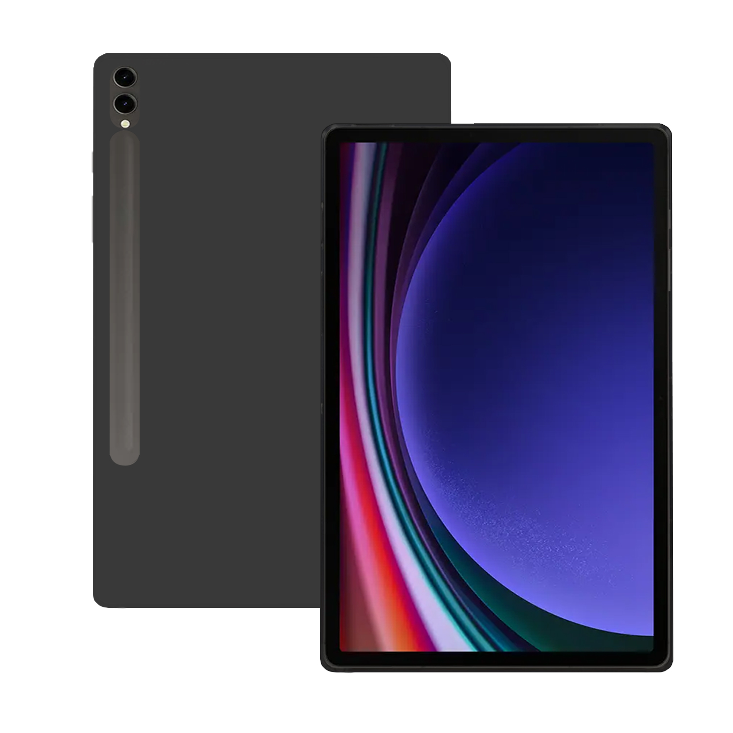 2023 Schwarz SM-X710 Schutzhülle LOBWERK LenovoSamsung Zoll für Backcover S9 TPU, SM-X716 Hülle 11 Galaxy Tab