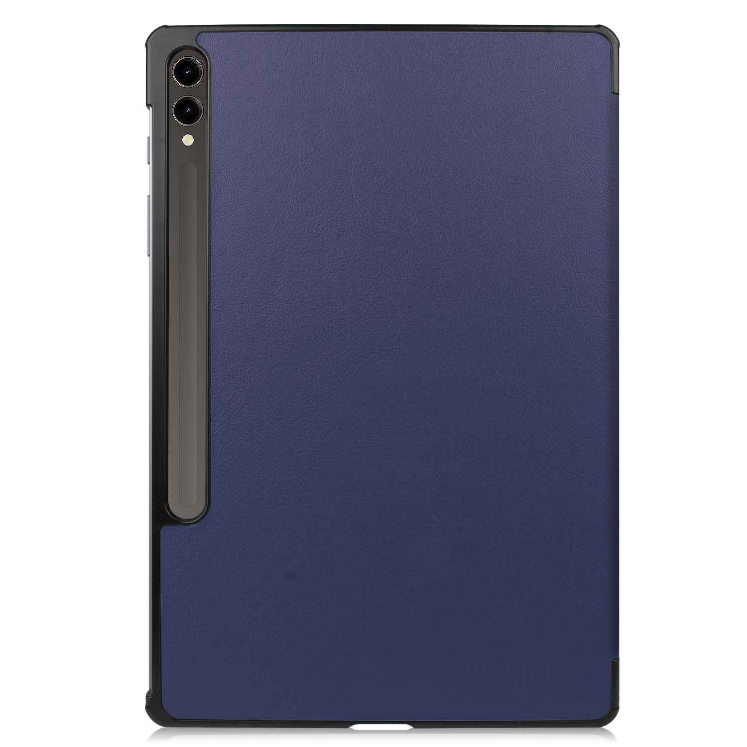 LOBWERK Hülle Schutzhülle 2023 Samsung S9+ für Tab Bookcover Kunstleder, Zoll Plus SM-X818U Blau 12.4 SM-X816B SM-X810