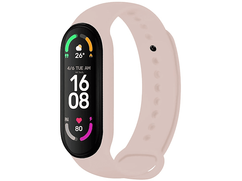 FIXED FIXSSTB-989-PI, Armband, Band 7/ Mi Band 6/ Mi Band 5, Xiaomi, Rosa