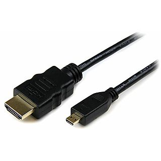 Cable HDMI - STARTECH HDADMM2M, HDMI Estándar, 2 m