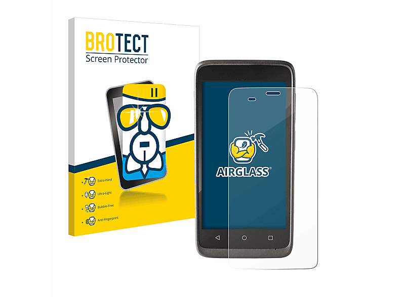 BROTECT Airglass klare Schutzfolie(für Honeywell EDA51) ScanPal