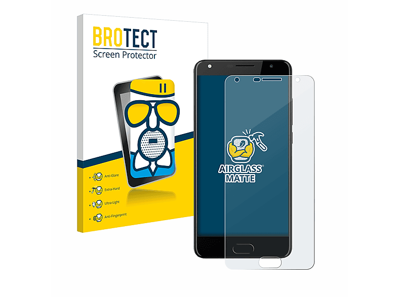 BROTECT Airglass matte Schutzfolie(für Energy Sistem Phone Pro 3)