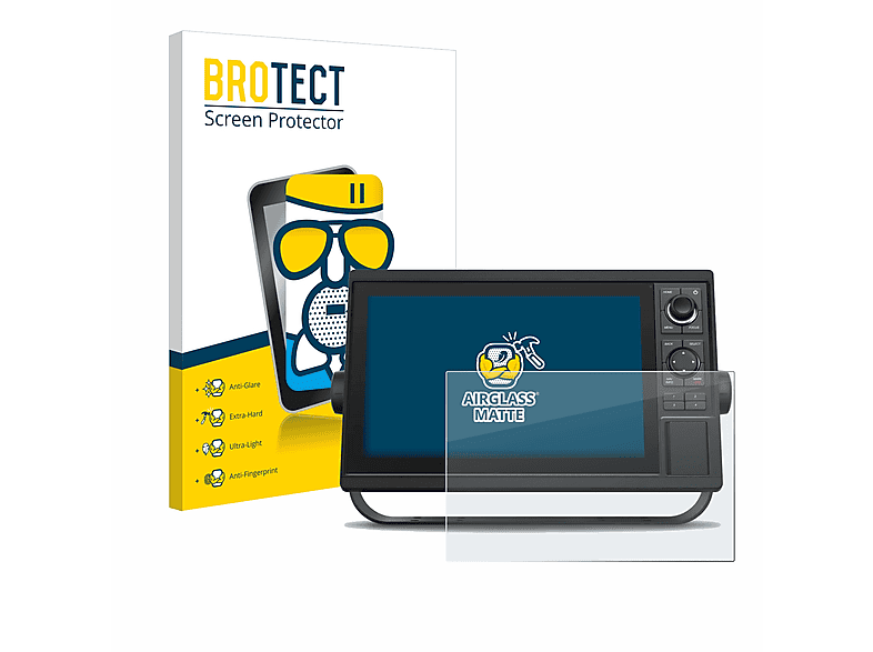 BROTECT Airglass matte Schutzfolie(für Garmin GPSMAP 1242xsv)
