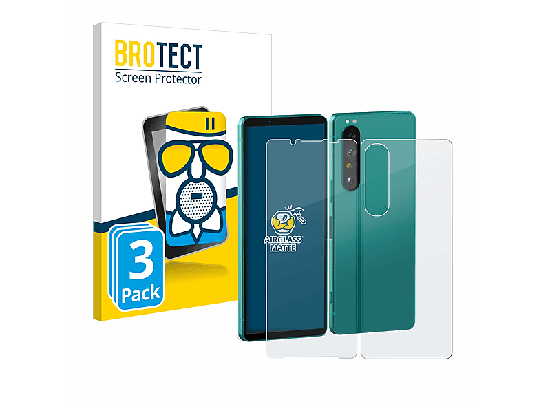 BROTECT 1 Airglass matte Sony V) Xperia 3x Schutzfolie(für