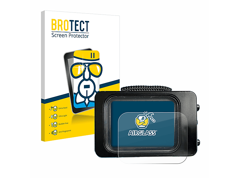 BROTECT Airglass klare Schutzfolie(für Divesoft Freedom dive computer)