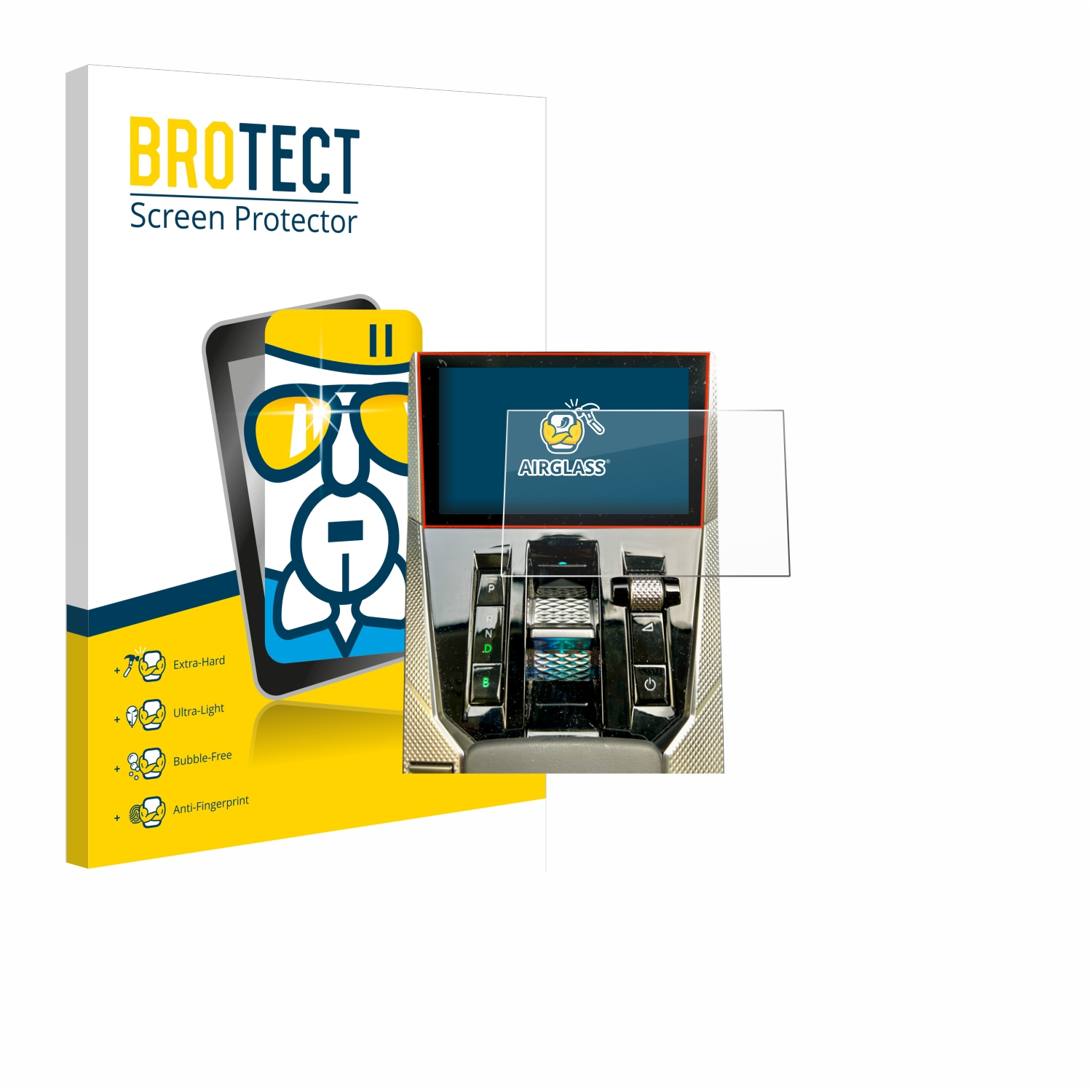 BROTECT Airglass Schutzfolie(für klare Touch) 4 Smart DS