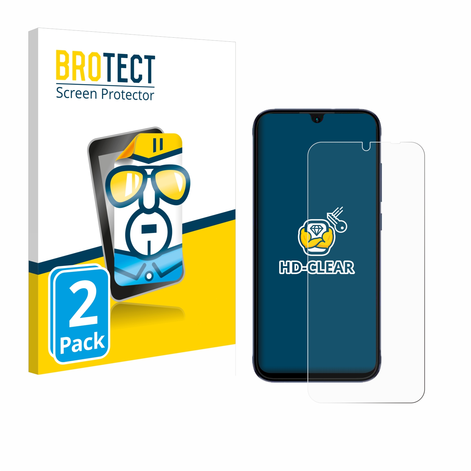 HD Smart Schutzfolie(für Infinix 2x klare BROTECT 2021)