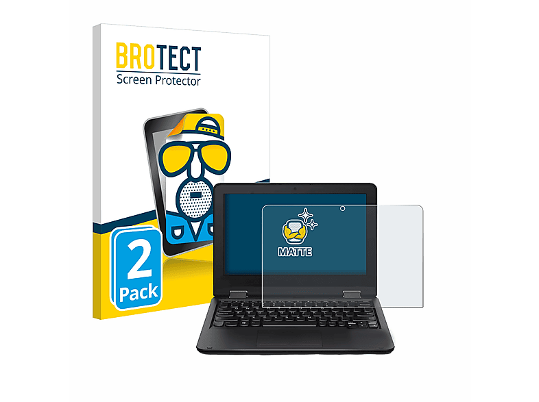 BROTECT 2x matte Schutzfolie(für Lenovo ThinkPad Yoga 11e 5.Gen)