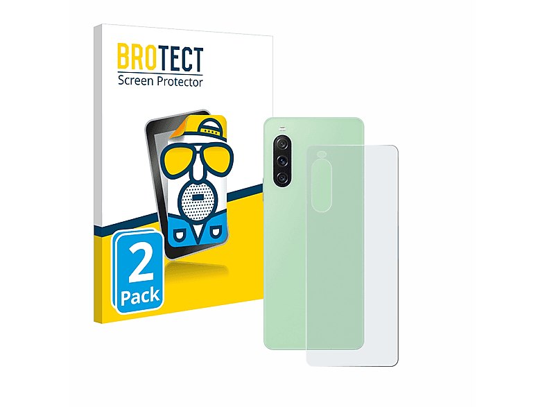 [Neue Produkte sind günstig] BROTECT 2x matte Schutzfolie(für Sony V) Xperia 10