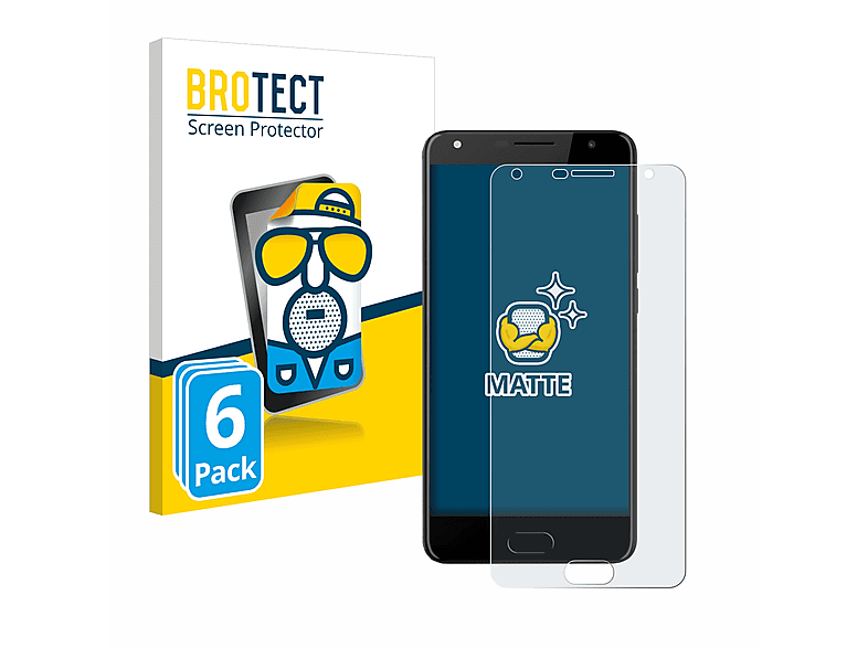 Pro Energy BROTECT 6x Phone Schutzfolie(für matte 3) Sistem