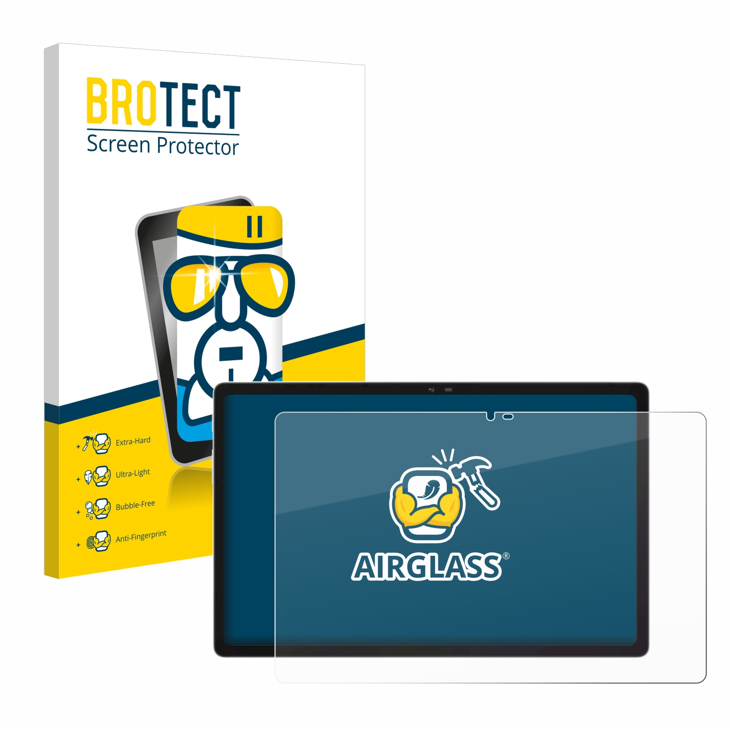 Airglass 15) klare BROTECT Pad Schutzfolie(für Oscal