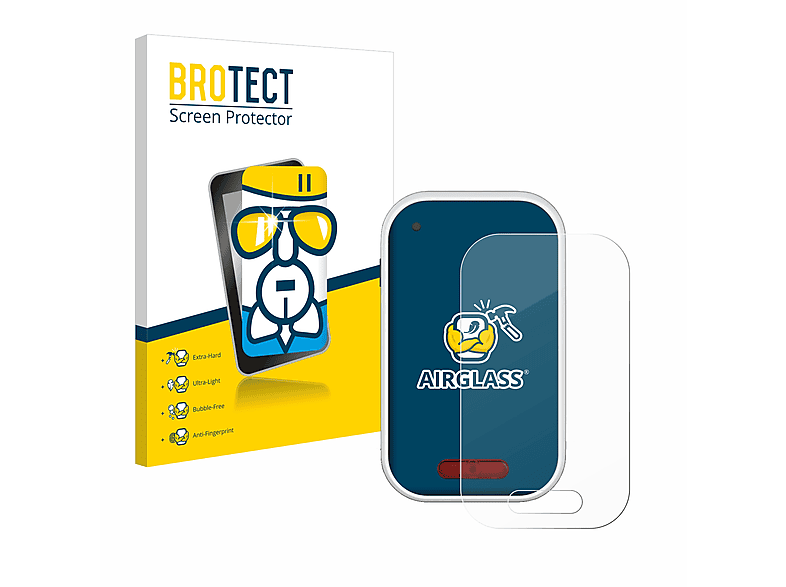 BROTECT Airglass klare Schutzfolie(für Polar V650)