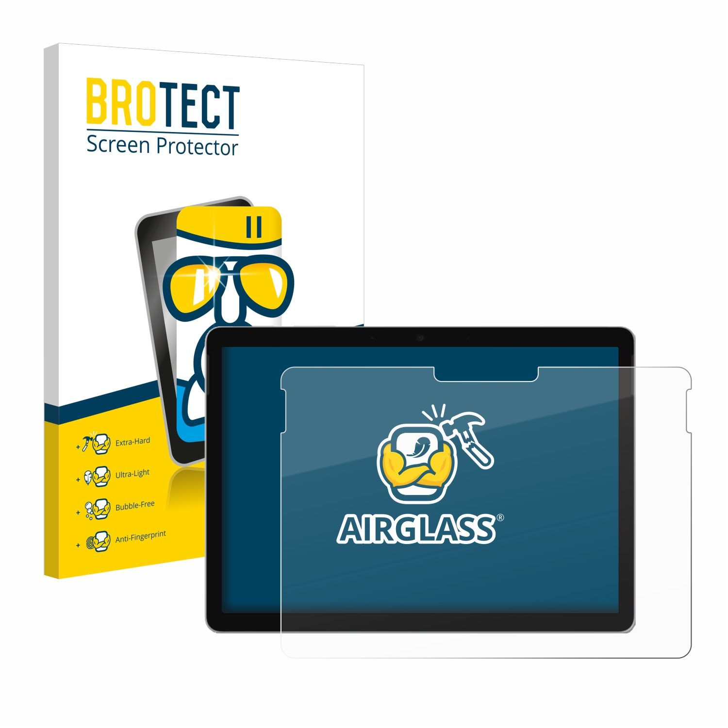 BROTECT Airglass klare Surface Go Schutzfolie(für 4) Microsoft