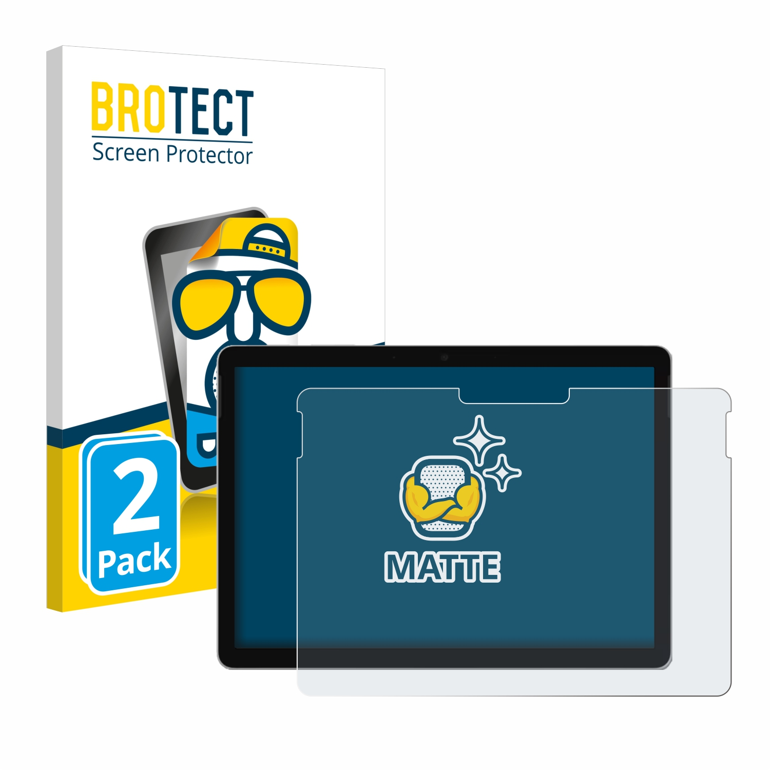 BROTECT 2x Go Surface Schutzfolie(für 4) matte Microsoft