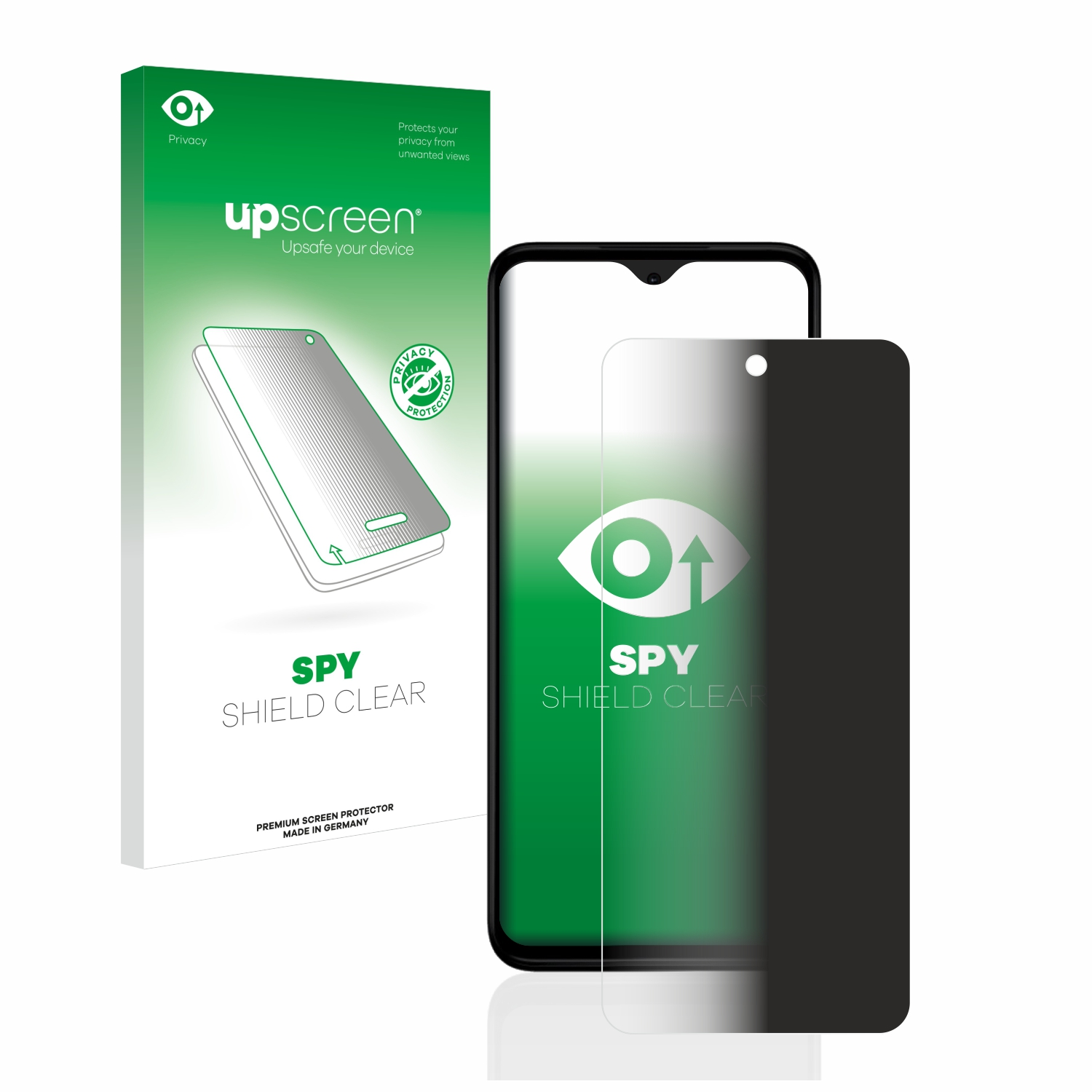 UPSCREEN (2023)) Anti-Spy Moto Schutzfolie(für G Motorola Stylus