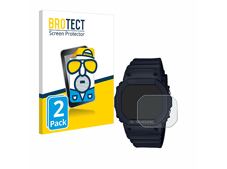 BROTECT 2x matte Schutzfolie(für GMD-S5600) Casio G-Shock
