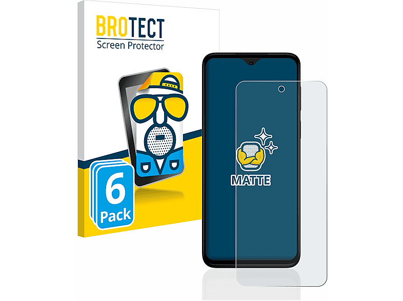 BROTECT 6x matte Schutzfolie(für Motorola Moto G Stylus (2023))