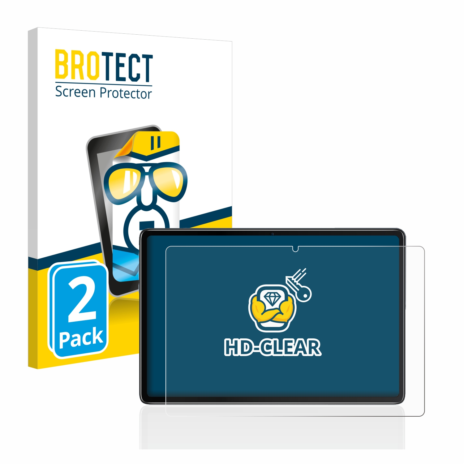 BROTECT 2x klare Schutzfolie(für 7 Tab Blackview Pro)
