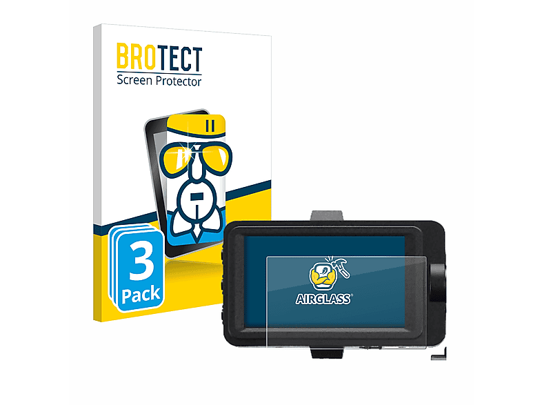 BROTECT 3x Airglass klare Schutzfolie(für Sony FX6)