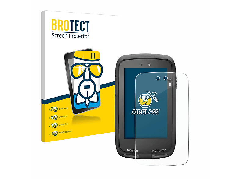 BROTECT Airglass klare Schutzfolie(für Mitac Mio Cyclo Discover Pal) | Navi-Taschen & -Schutzfolien