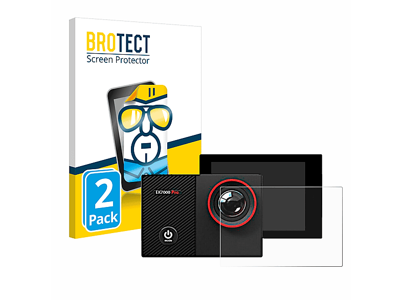 Akaso Pro) Schutzfolie(für BROTECT klare 2x EK7000
