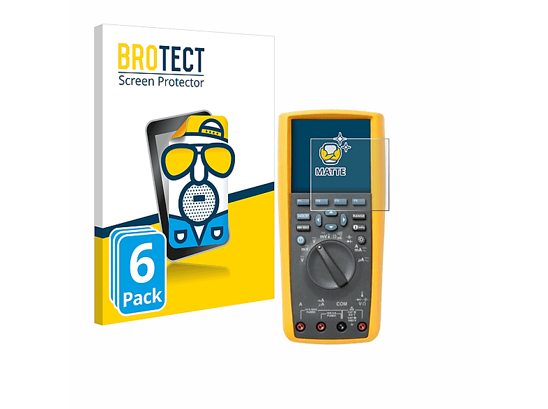 BROTECT 6x matte Schutzfolie(für Fluke 287)