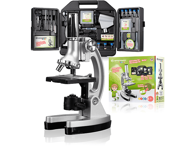 BRESSER JUNIOR Biotar 300x-1200x  (mit Koffer) Mikroskop | Lupen & Mikroskope