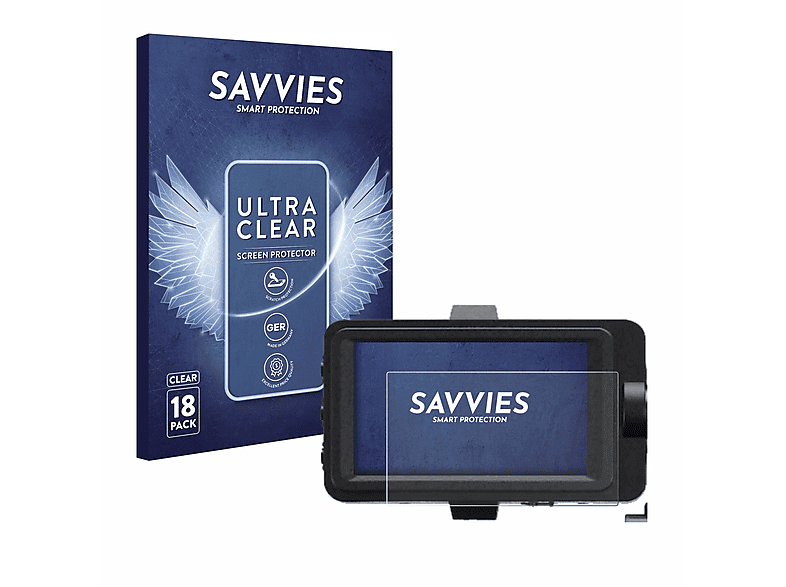 SAVVIES 18x klare Schutzfolie(für Sony FX6)