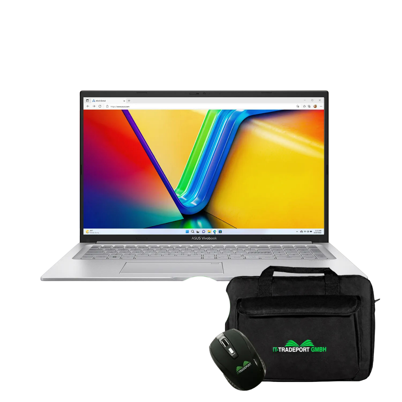 GB ASUS Zoll X-Series, GB Vivobook Intel® SSD, Notebook Prozessor, Display, i7 RAM, 17,3 40 Core™ fertig eingerichtet, Cool 1000 mit Silver