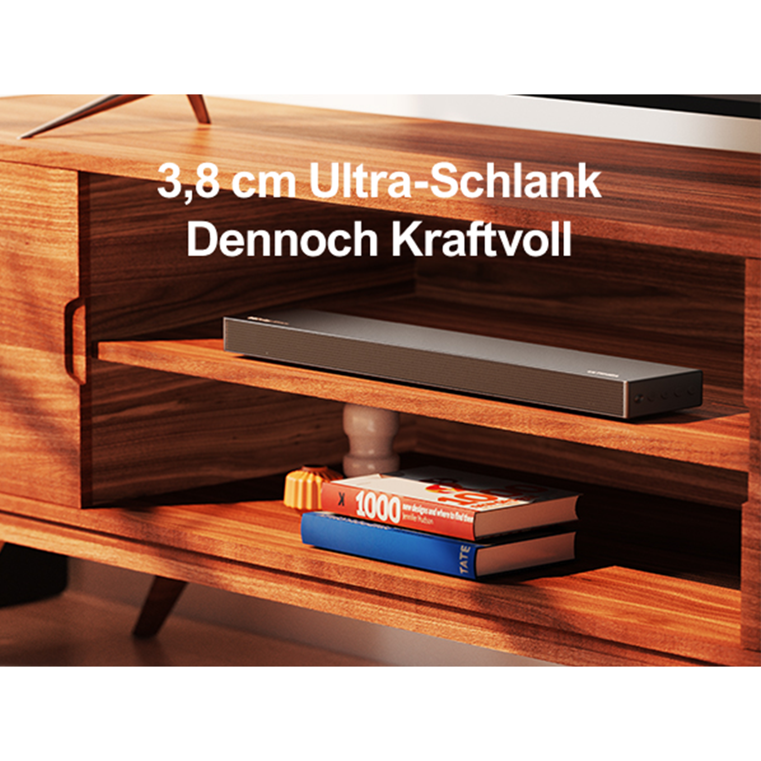 Kanal, Schwarz ULTIMEA mit Atmos TV Dolby Dolby für - Atmos Geräte Soundbar Subwoofer, Soundbar S50 2.1 Nova -
