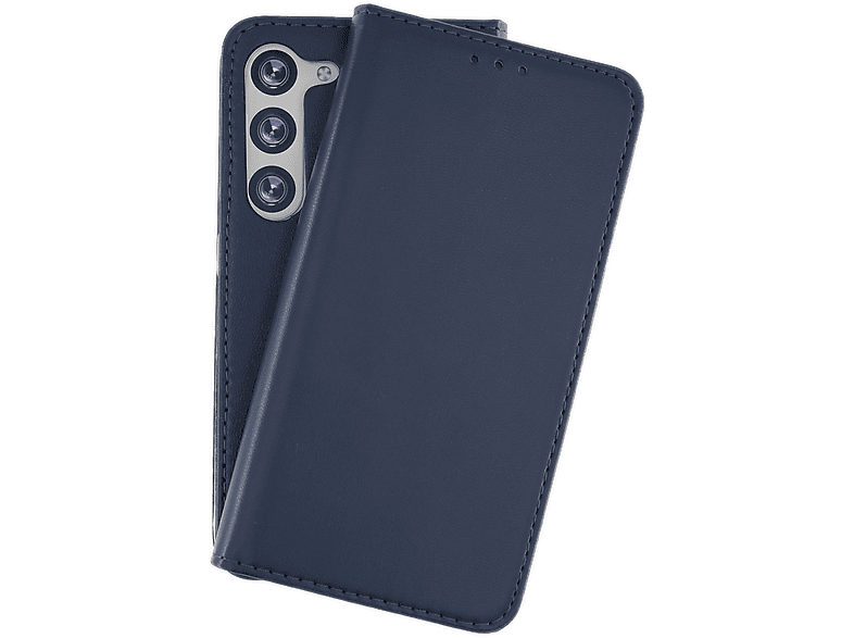 Galaxy Marineblau Samsung, Bookcover, JAMCOVER & Safe, Smooth Bookcase S23,