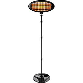 Calefactor infrarrojo - SUNTEC NightSun, 2000 W, 3 elementos, negro