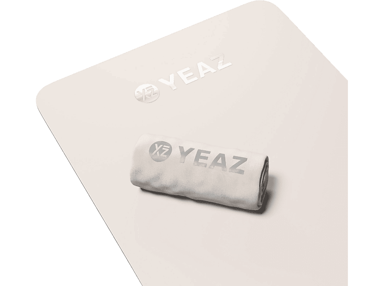 YEAZ CARESS Set Handtuch & Matte, pearl dust | Yogamatten & Gymnastikmatten