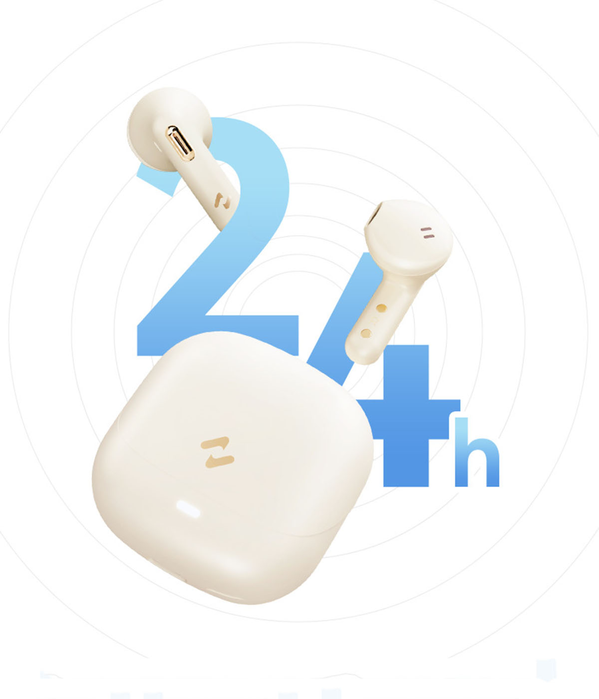 – Perfekter Akkulaufzeit!, Weiß In-ear In-Ear Sound, Bluetooth-Kopfhörer BRIGHTAKE Ultimativer Headset Längere Bluetooth