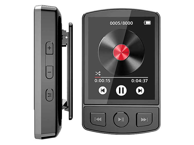BRIGHTAKE Vielseitiger Sportclip MP3/MP4Player Dein Musikerlebnis