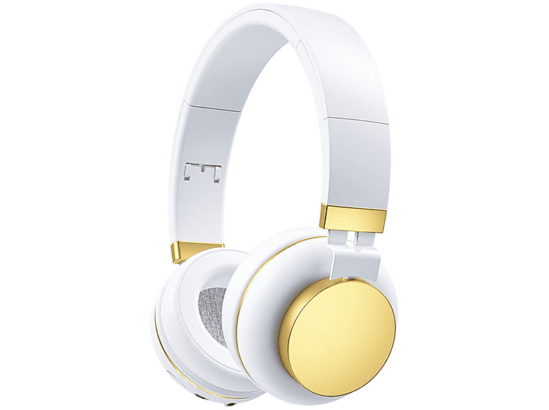 ultimativer BRIGHTAKE Soundbegleiter, Stereo-Headset Bluetooth - Ihr 5.0 Bluetooth-Kopfhörer Over-ear Weiß