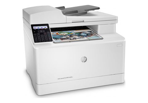 Impresora multifunción láser - Color LaserJet Pro MFP M183fw HP, Blanco