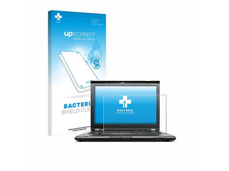 UPSCREEN antibakteriell klare Schutzfolie(für Lenovo ThinkPad T430)