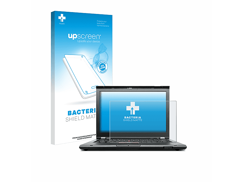UPSCREEN antibakteriell entspiegelt matte Schutzfolie(für Lenovo ThinkPad T430)