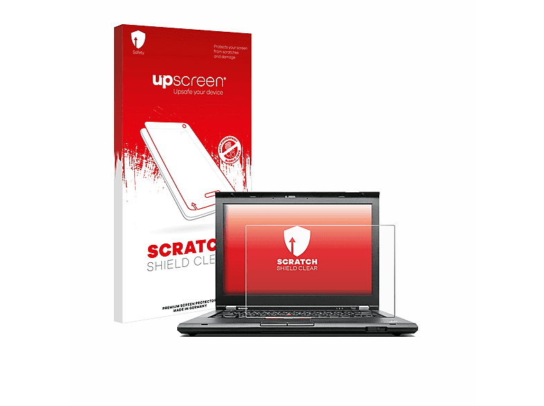 klare T430) Lenovo Schutzfolie(für ThinkPad Kratzschutz UPSCREEN