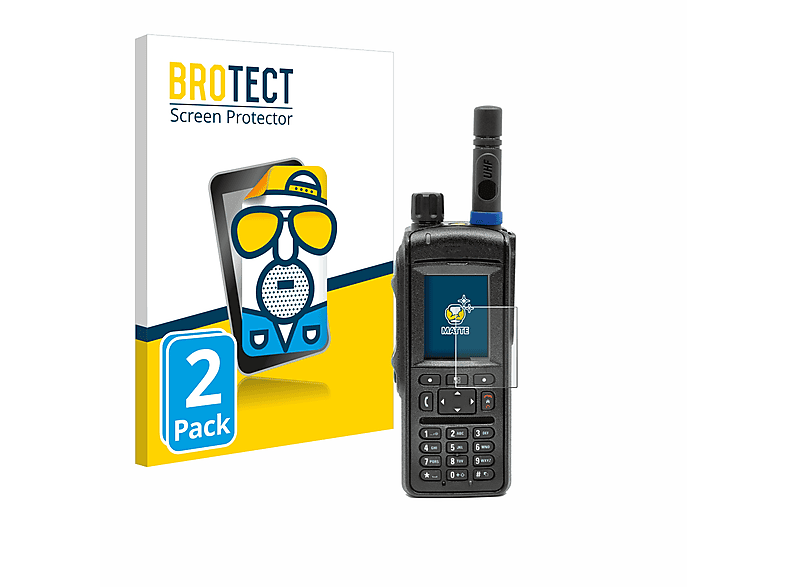 Schutzfolie(für matte 2x Motorola BROTECT MTP-6550)