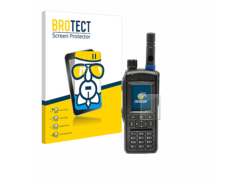 BROTECT Airglass klare Schutzfolie(für Motorola MTP-6550)