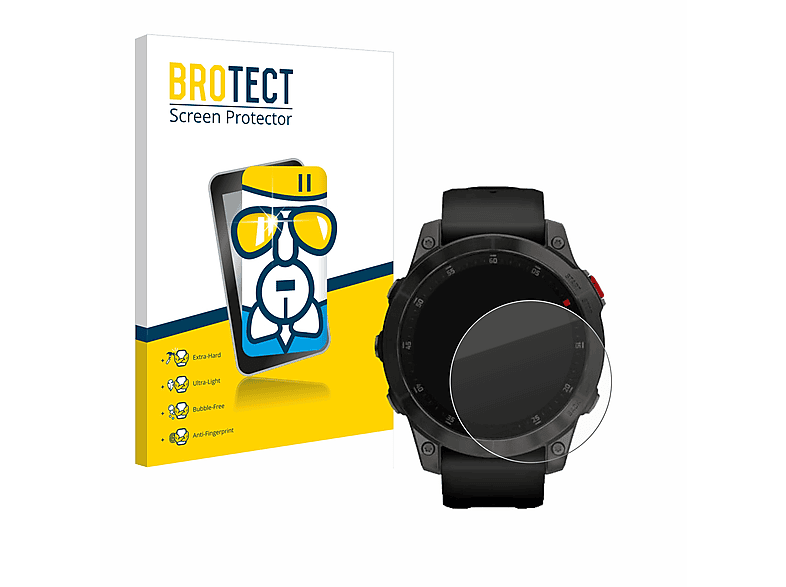 BROTECT Airglass klare Schutzfolie(für Garmin 2)) (Gen. epix