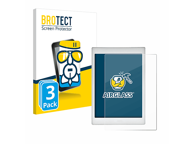 BROTECT 3x Airglass klare Schutzfolie(für Onyx Boox Edison) | Schutzfolien & Schutzgläser