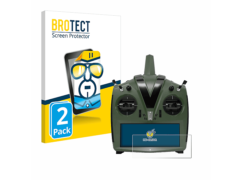 BROTECT 2x klare Schutzfolie(für VBar Control Evo) | Schutzfolien & Schutzgläser