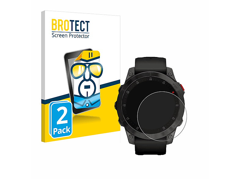 BROTECT 2x klare Schutzfolie(für (Gen. epix Garmin 2))