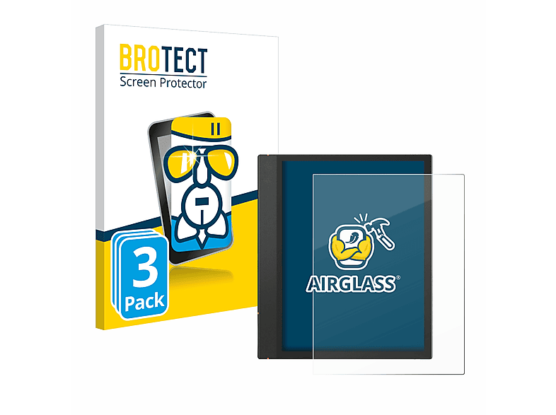 BROTECT 3x Airglass klare Schutzfolie(für Onyx Boox Note Air 3 C) | Schutzfolien & Schutzgläser