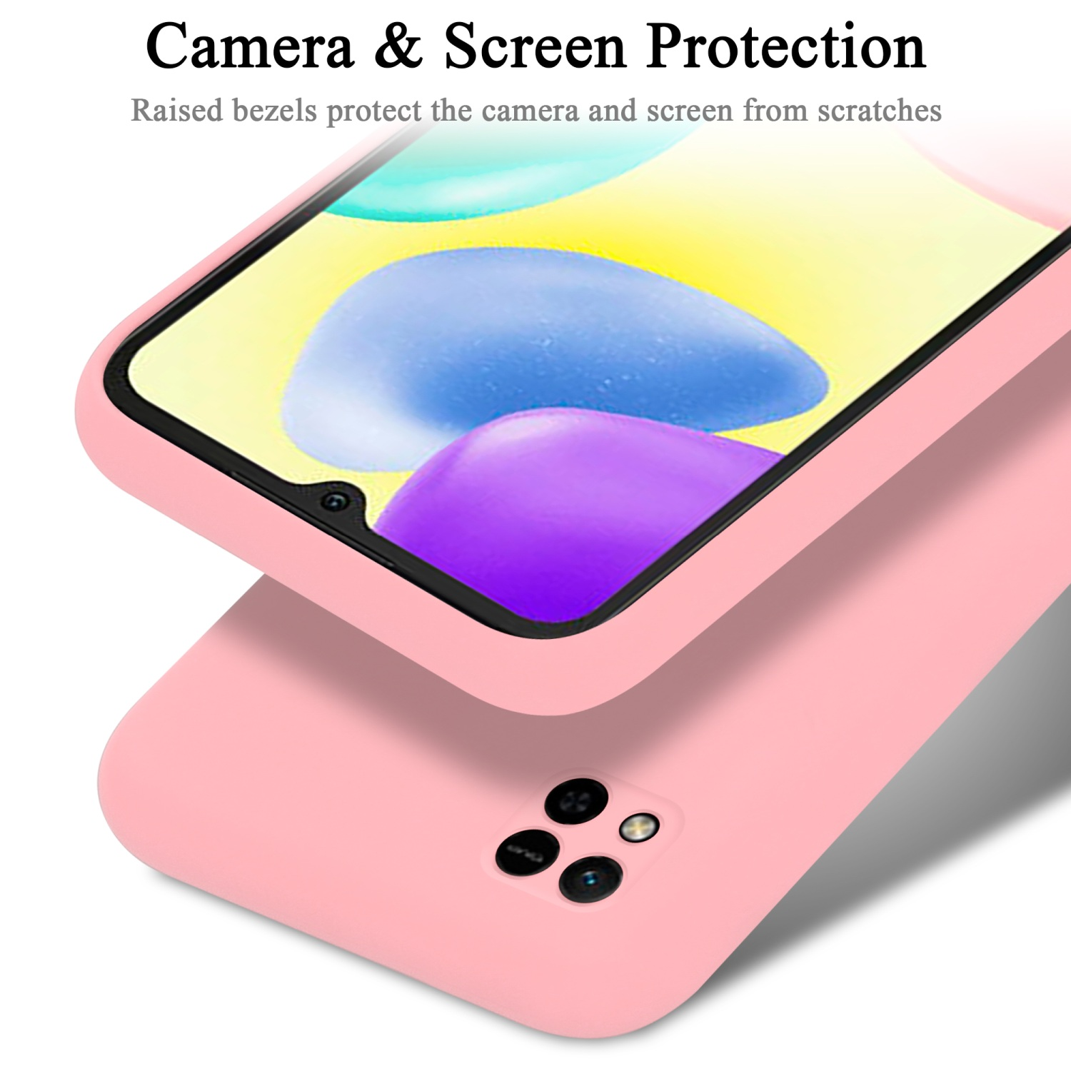 im Xiaomi, Case Backcover, / Style, Silicone 9C 10A, PINK RedMi Hülle LIQUID RedMi CADORABO Liquid