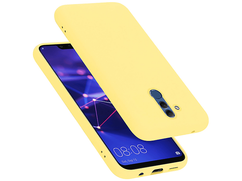 Cadorabo Cover Morbida Per Huawei Mate 20 Lite | Custodia Sottile In TPU Nero Con Bordo Rialzato | Antiurto E Antiscivolo | Ultra Slim 1,2mm - 3